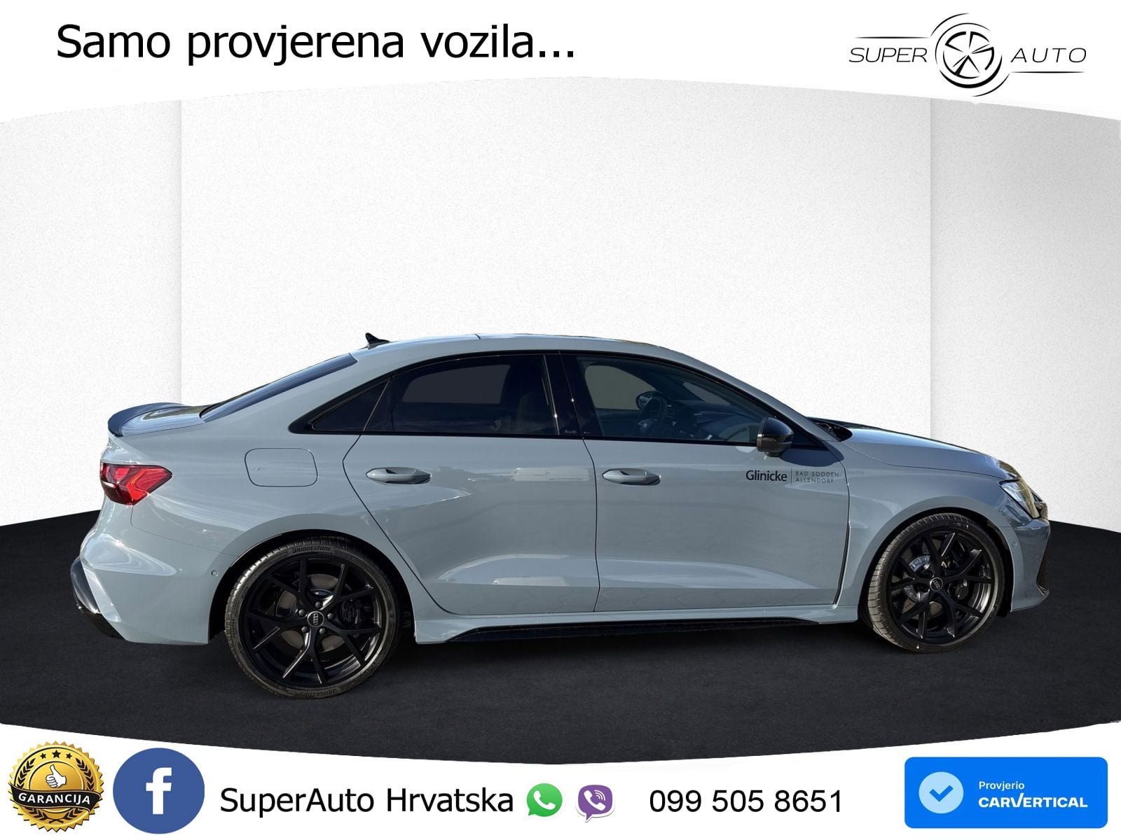 Audi RS3 Sedan 2.5 TFSI (400 KS) quattro S tronic LED+GR SJED+ACC