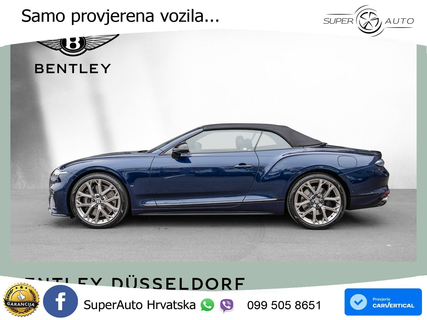 Bentley Continental GTC IV 4.0 V8 TFSi (680 KS) AWD DCT LED+GR SJED+ACC