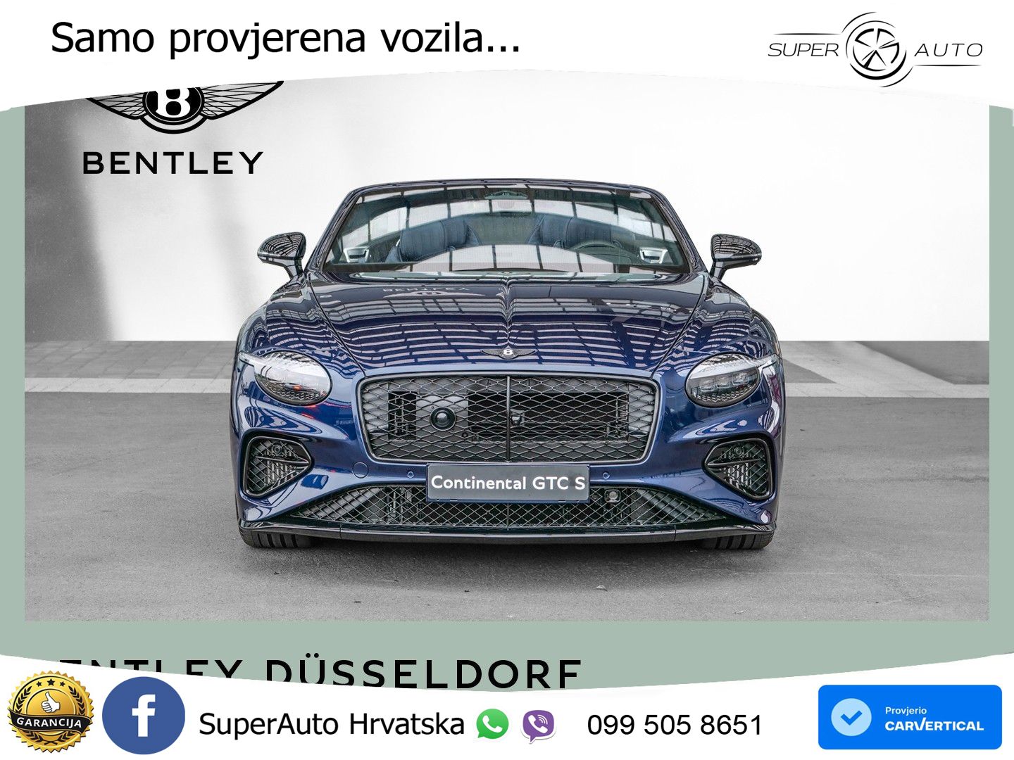 Bentley Continental GTC IV 4.0 V8 TFSi (680 KS) AWD DCT LED+GR SJED+ACC