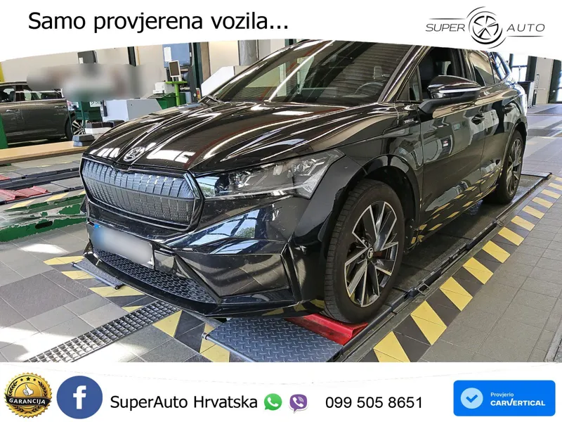Škoda Enyaq iV 80x 82 kWh (265 KS) AWD SportLine LED+GR SJED+ACC