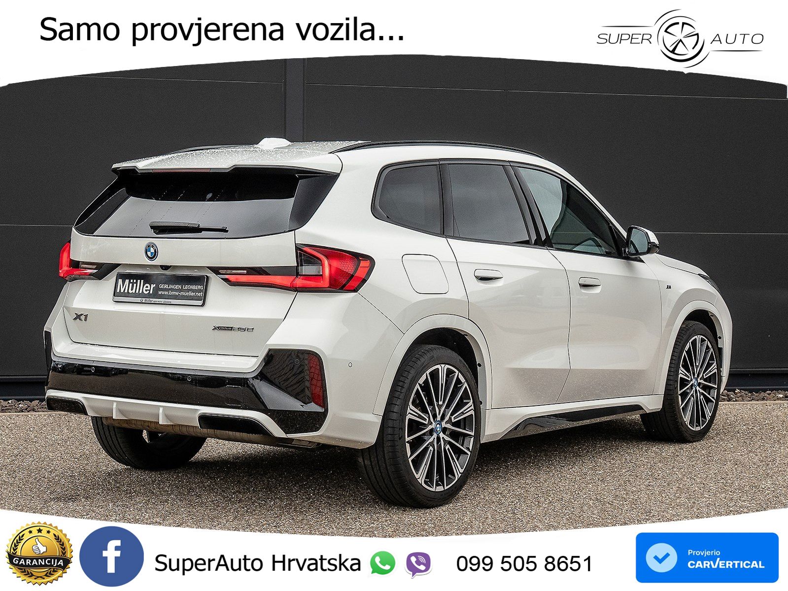 BMW X1 25e (245 KS) xDrive Steptronic M Sport LED+GR SJED+ACC