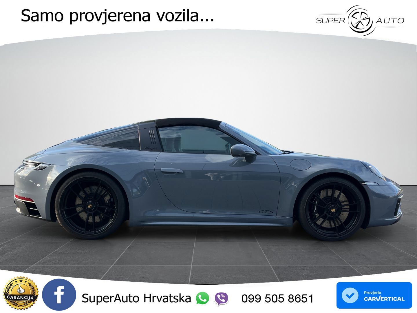 Porsche 911 Targa 4 GTS 3.0 (480 KS) PDK MATRIX+GR SJED+KAM