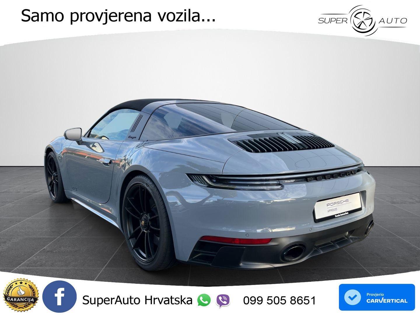 Porsche 911 Targa 4 GTS 3.0 (480 KS) PDK MATRIX+GR SJED+KAM