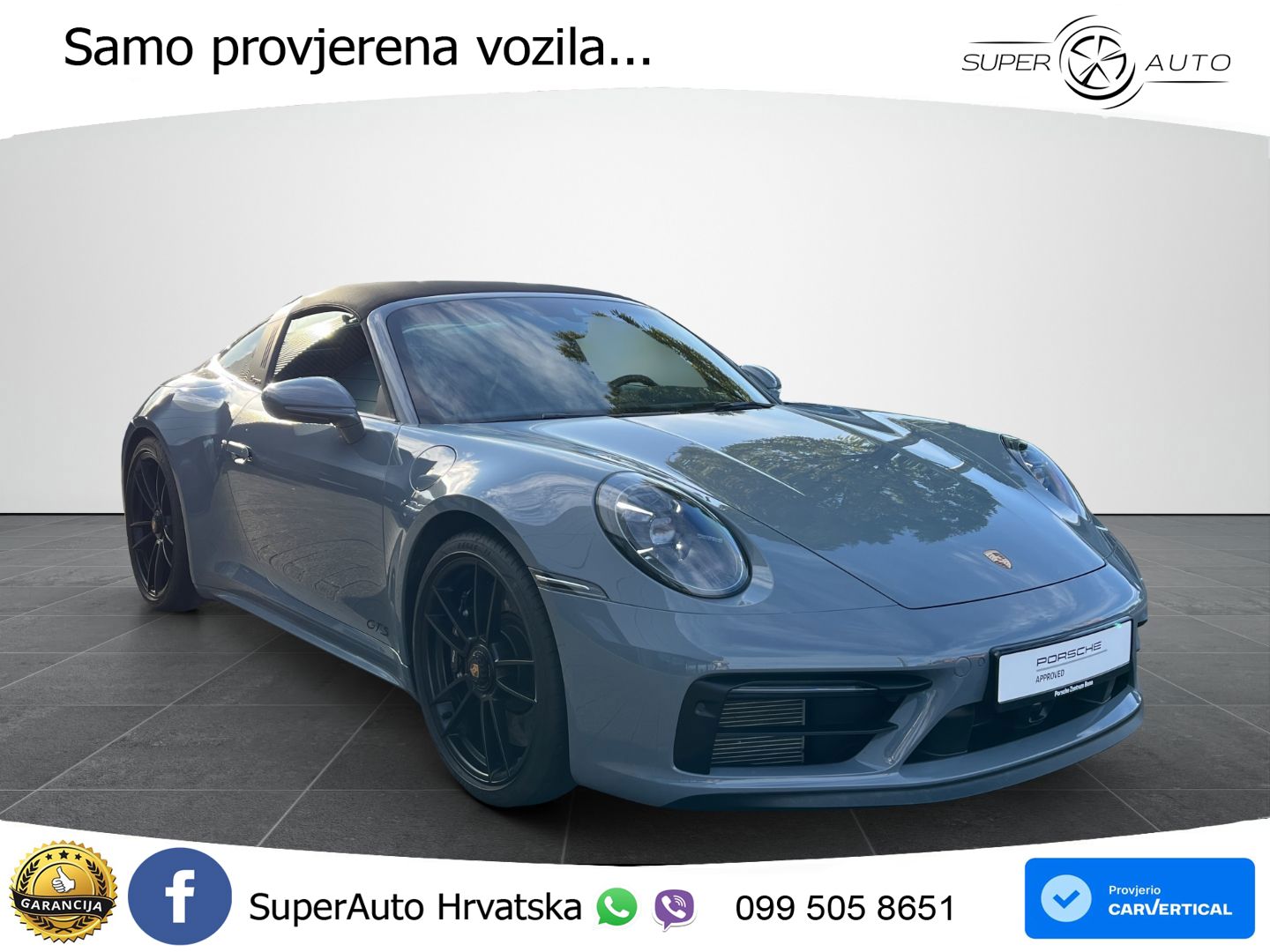 Porsche 911 Targa 4 GTS 3.0 (480 KS) PDK MATRIX+GR SJED+KAM