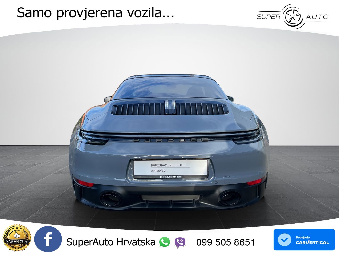Porsche 911 Targa 4 GTS 3.0 (480 KS) PDK MATRIX+GR SJED+KAM