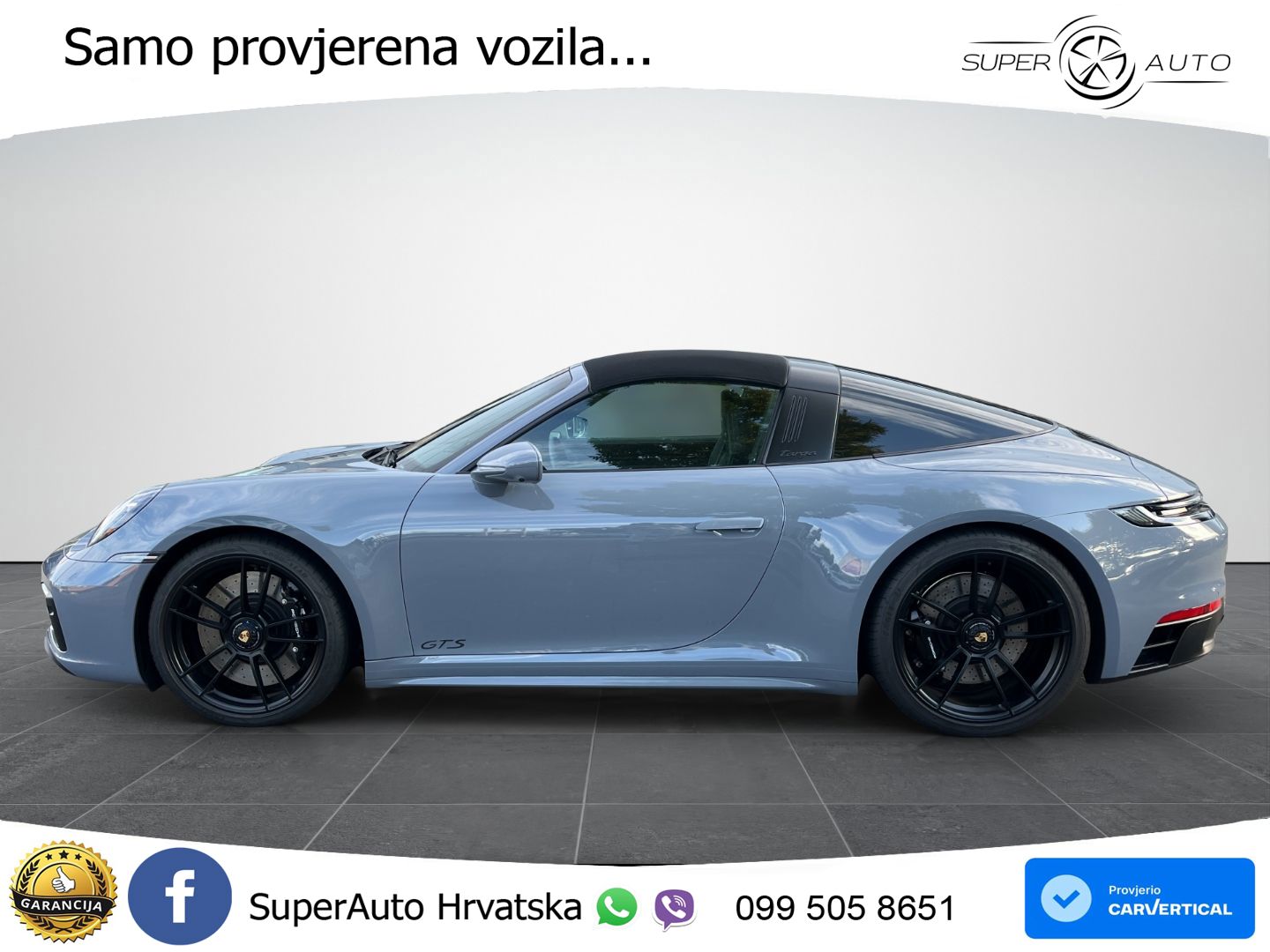 Porsche 911 Targa 4 GTS 3.0 (480 KS) PDK MATRIX+GR SJED+KAM