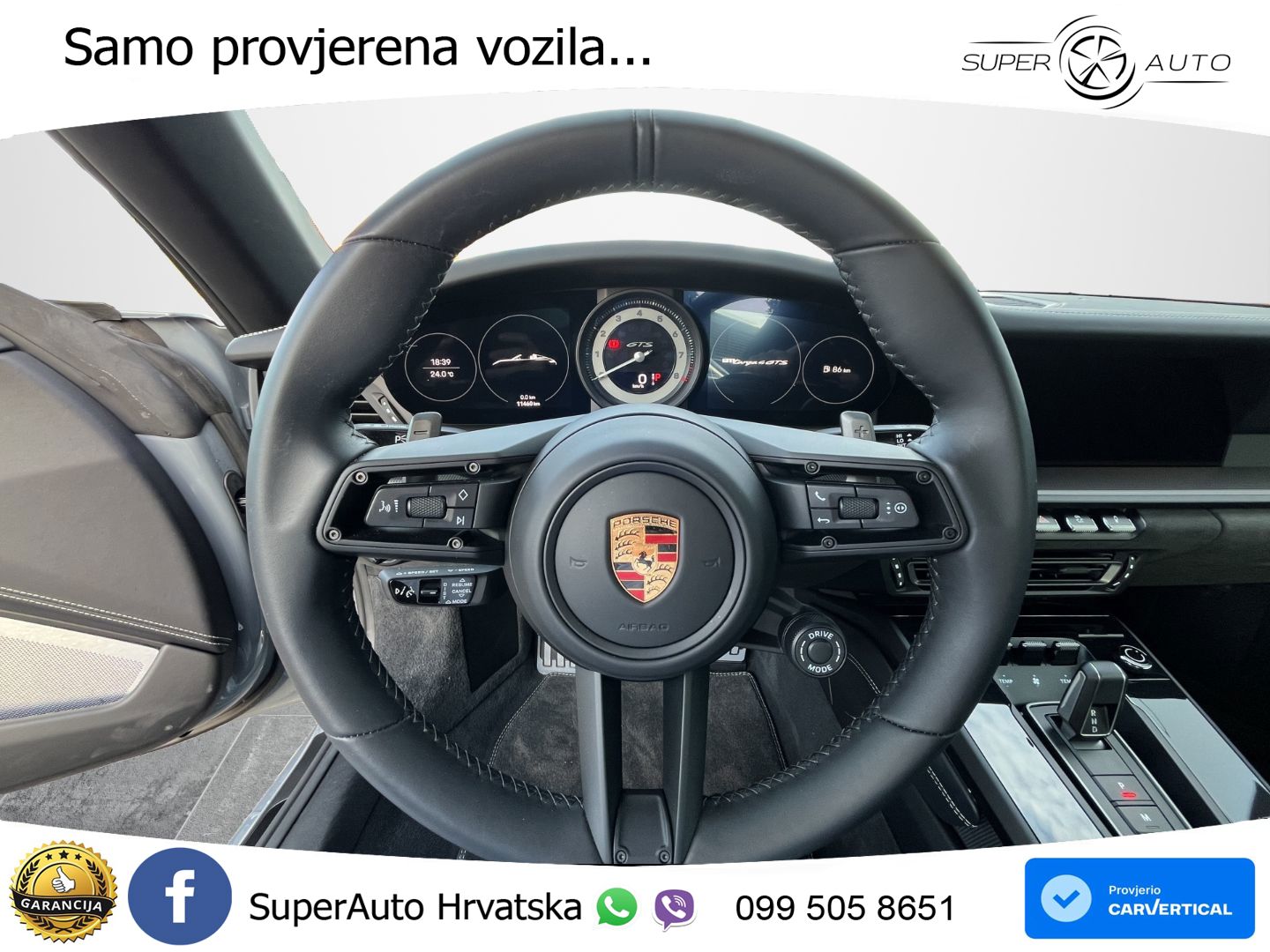 Porsche 911 Targa 4 GTS 3.0 (480 KS) PDK MATRIX+GR SJED+KAM