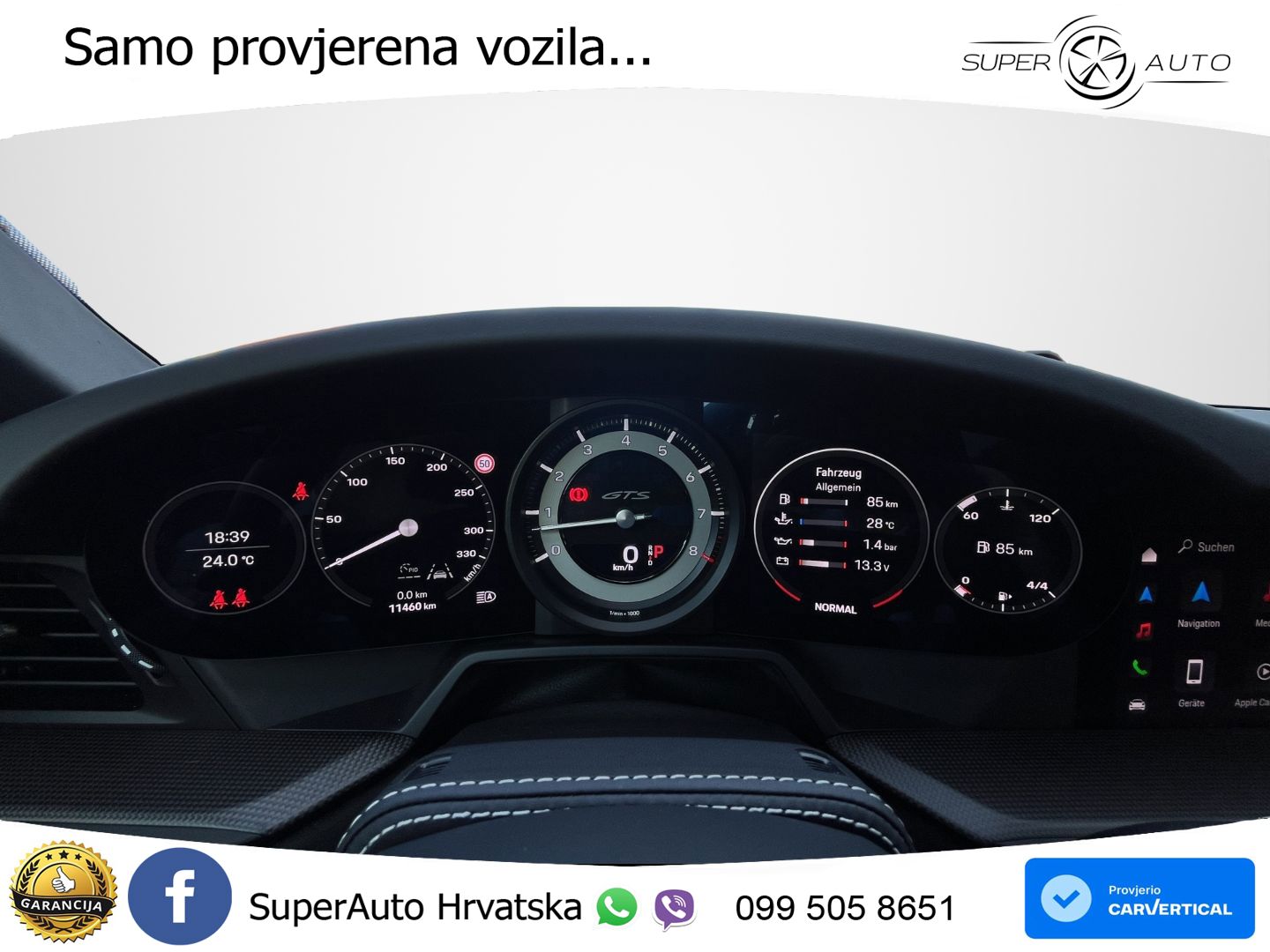 Porsche 911 Targa 4 GTS 3.0 (480 KS) PDK MATRIX+GR SJED+KAM