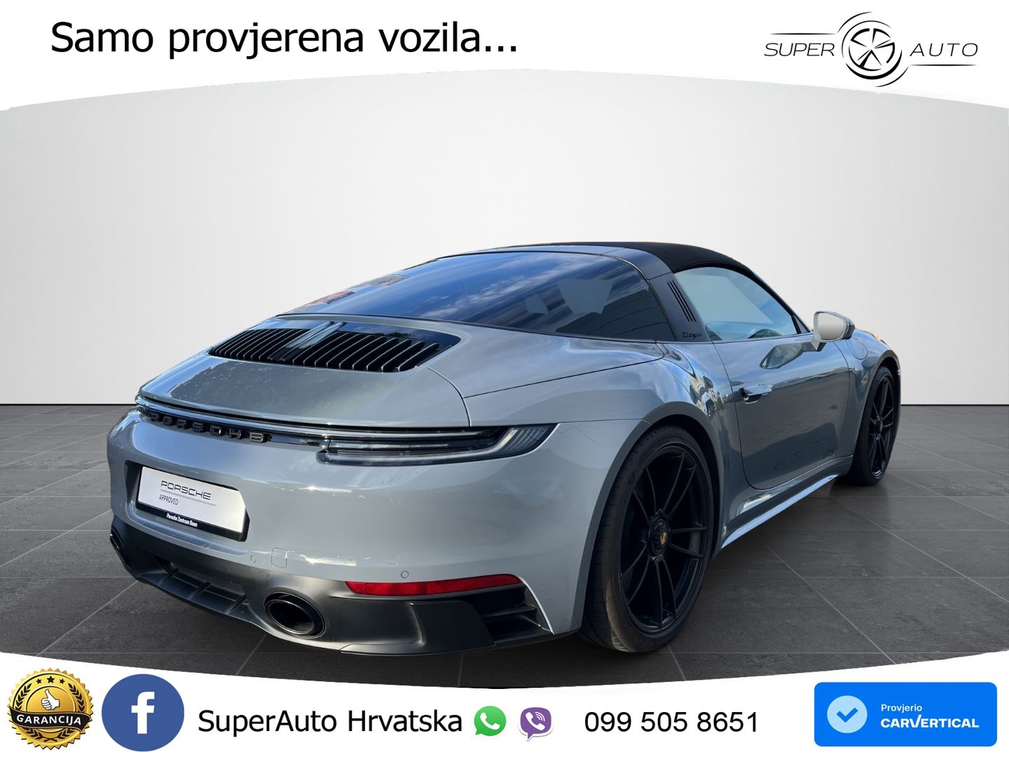 Porsche 911 Targa 4 GTS 3.0 (480 KS) PDK MATRIX+GR SJED+KAM