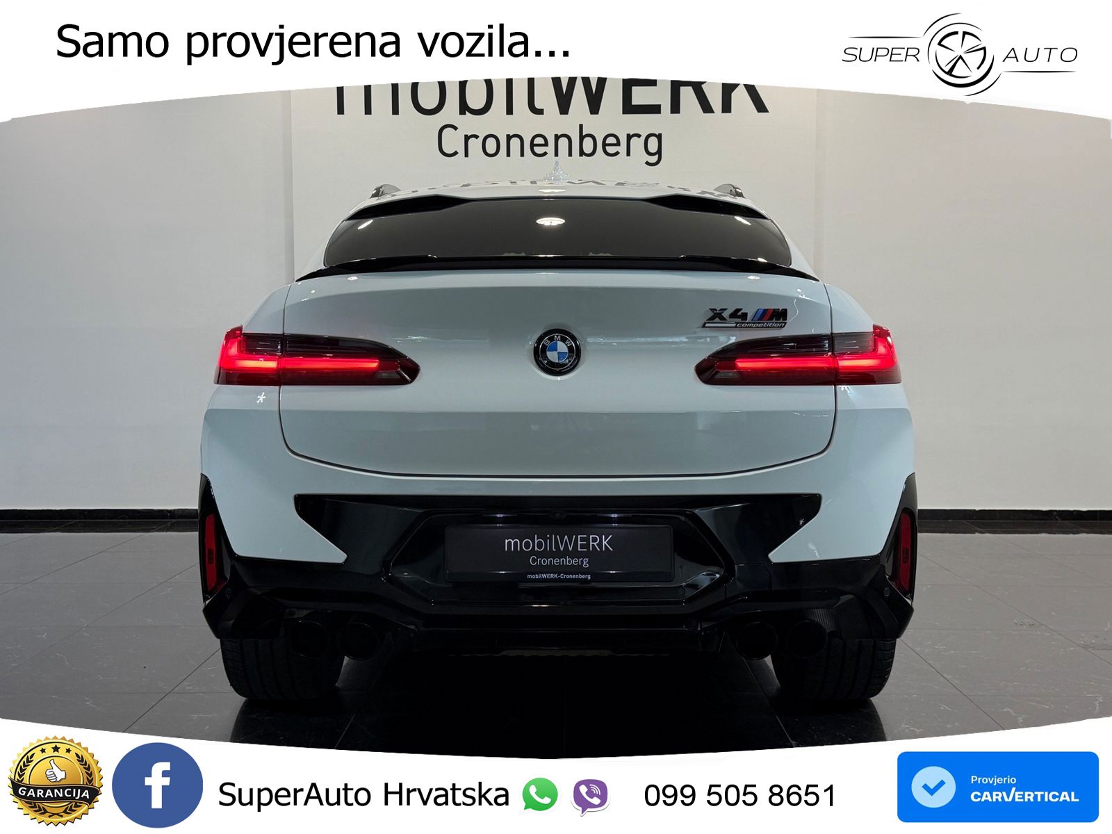 BMW X4 M Competition 3.0 (510 KS) xDrive Steptronic