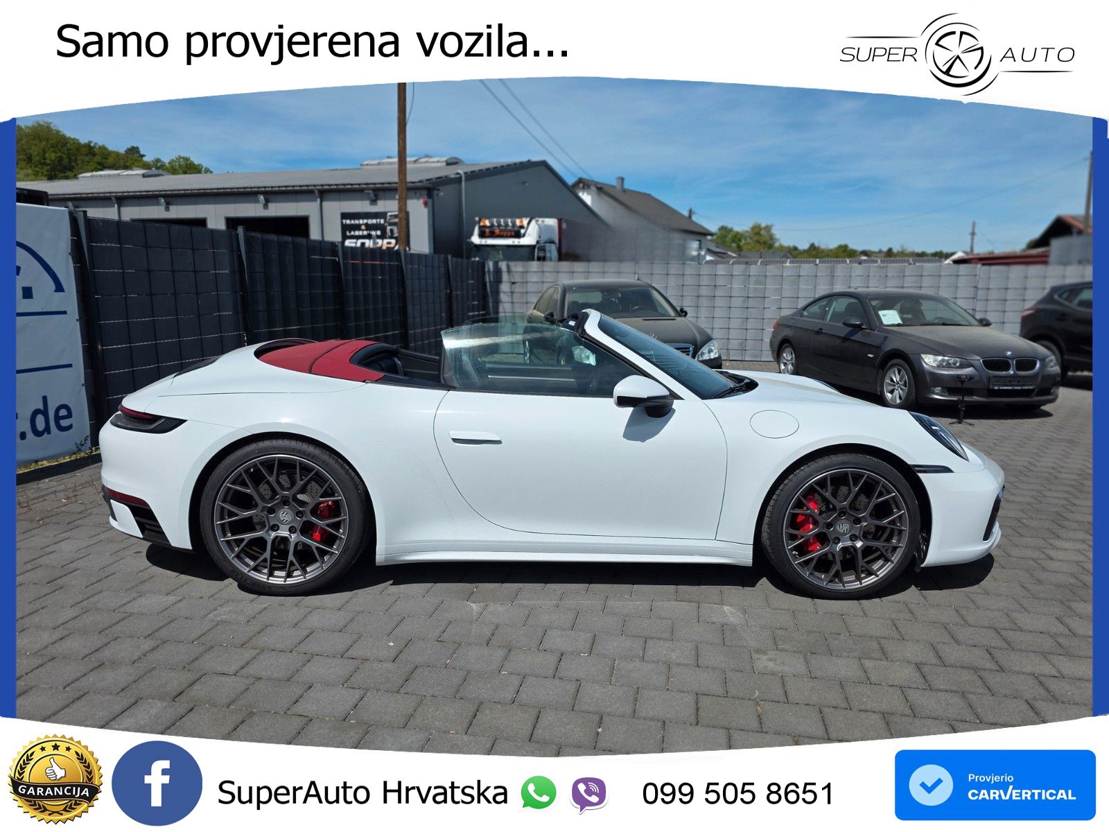 Porsche 911 Carrera 4S Cabriolet 3.0 (450 KS) PDK ZRAČNI+ACC+GR SJED+KAM