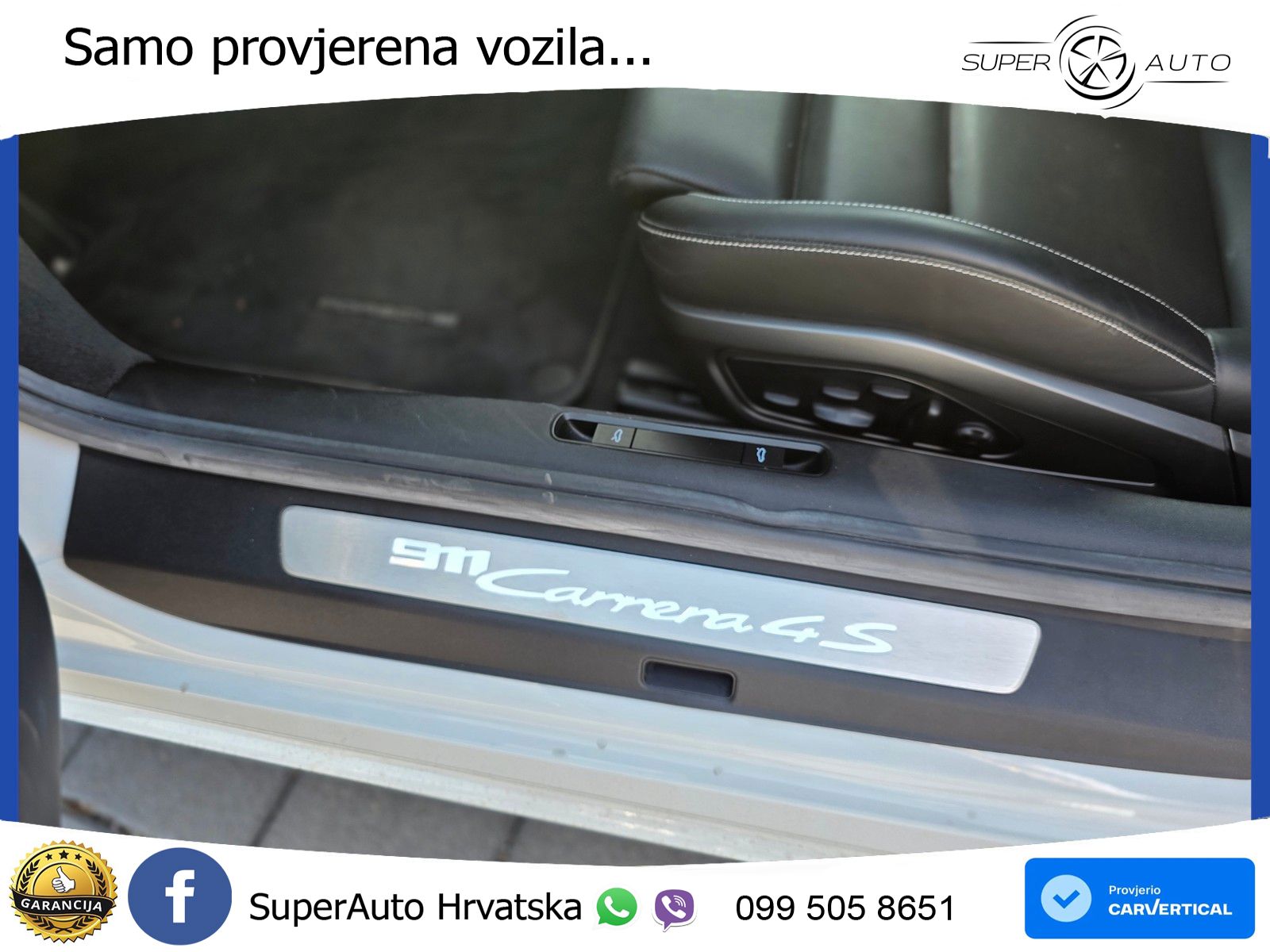Porsche 911 Carrera 4S Cabriolet 3.0 (450 KS) PDK ZRAČNI+ACC+GR SJED+KAM