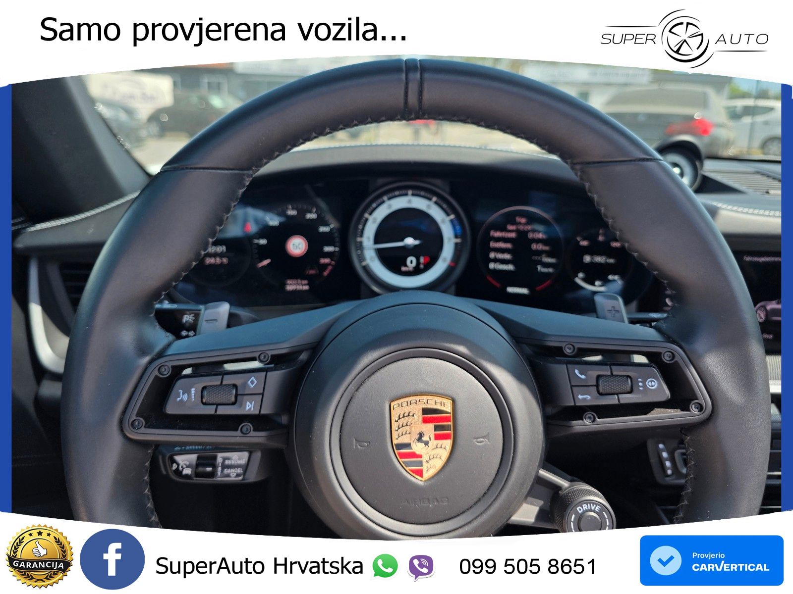 Porsche 911 Carrera 4S Cabriolet 3.0 (450 KS) PDK ZRAČNI+ACC+GR SJED+KAM