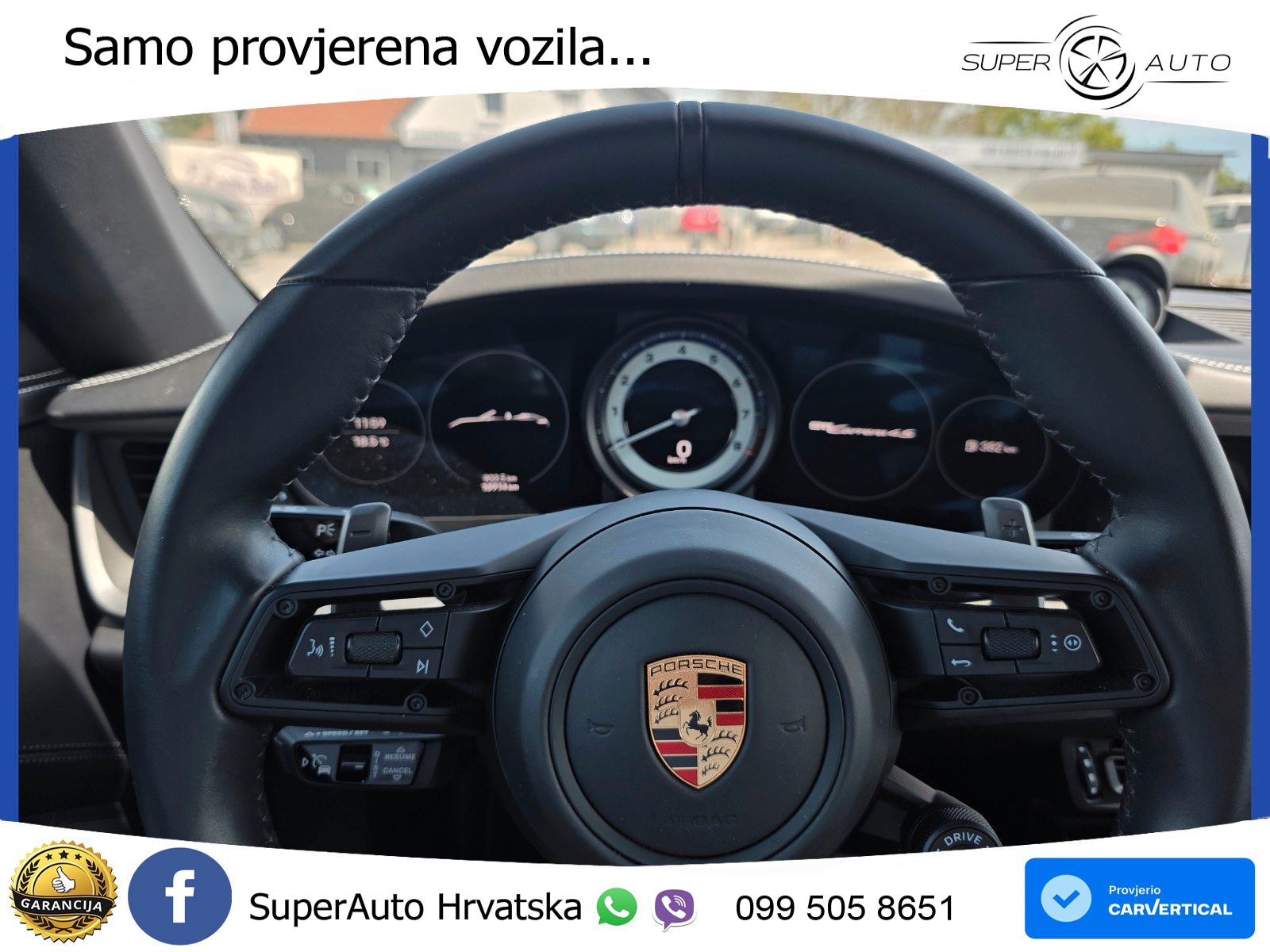 Porsche 911 Carrera 4S Cabriolet 3.0 (450 KS) PDK ZRAČNI+ACC+GR SJED+KAM