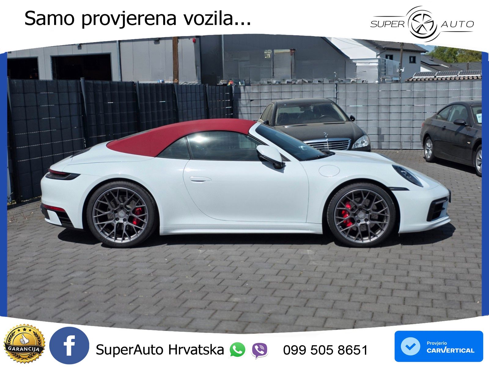 Porsche 911 Carrera 4S Cabriolet 3.0 (450 KS) PDK ZRAČNI+ACC+GR SJED+KAM