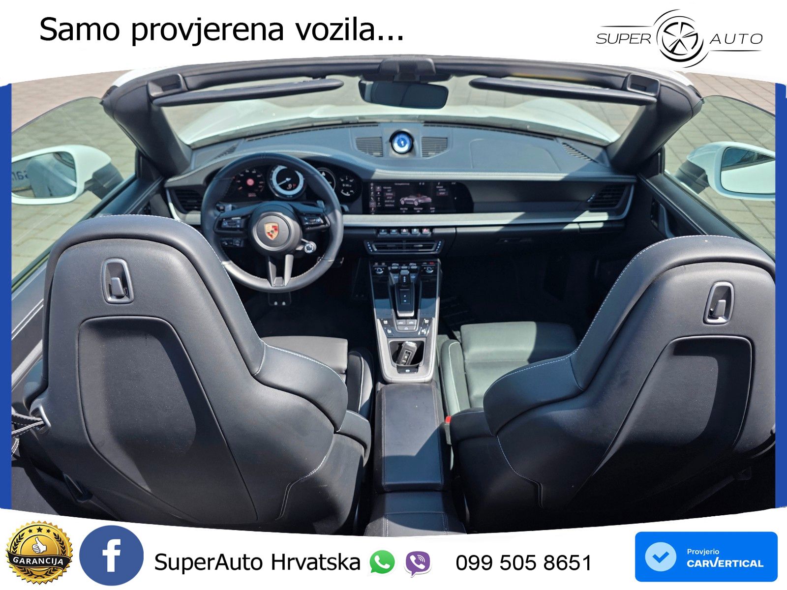 Porsche 911 Carrera 4S Cabriolet 3.0 (450 KS) PDK ZRAČNI+ACC+GR SJED+KAM