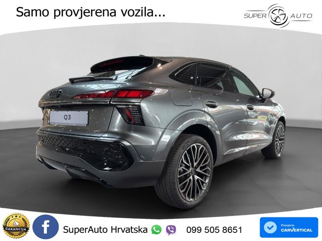 Audi Q3 Sportback 1.5 TFSIe (272 KS) S tronic 2x S line MATRIX+GR SJED+KAM