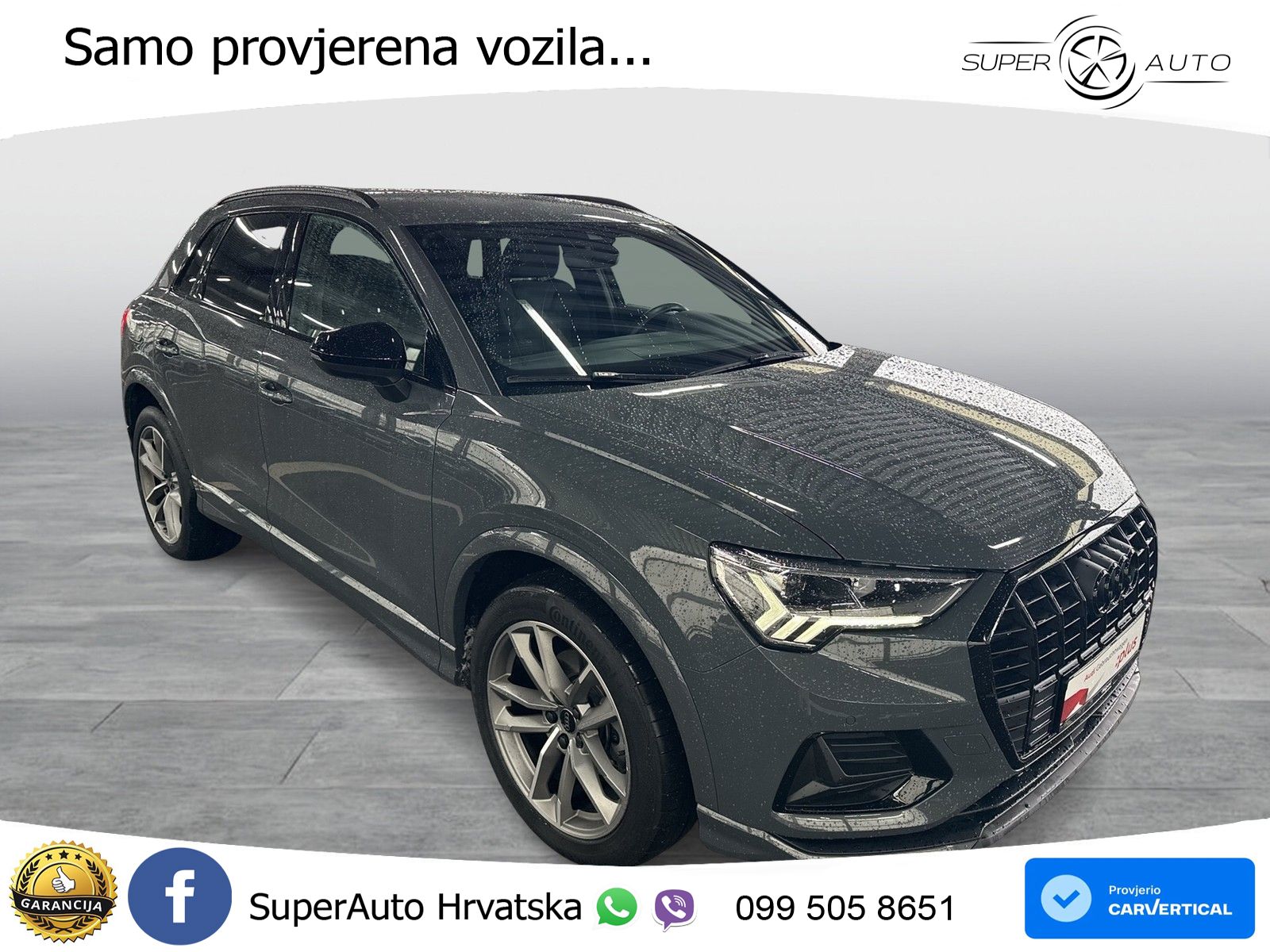 Audi Q3 1.5 TFSI (150 KS) S tronic LED+GR SJED+ACC