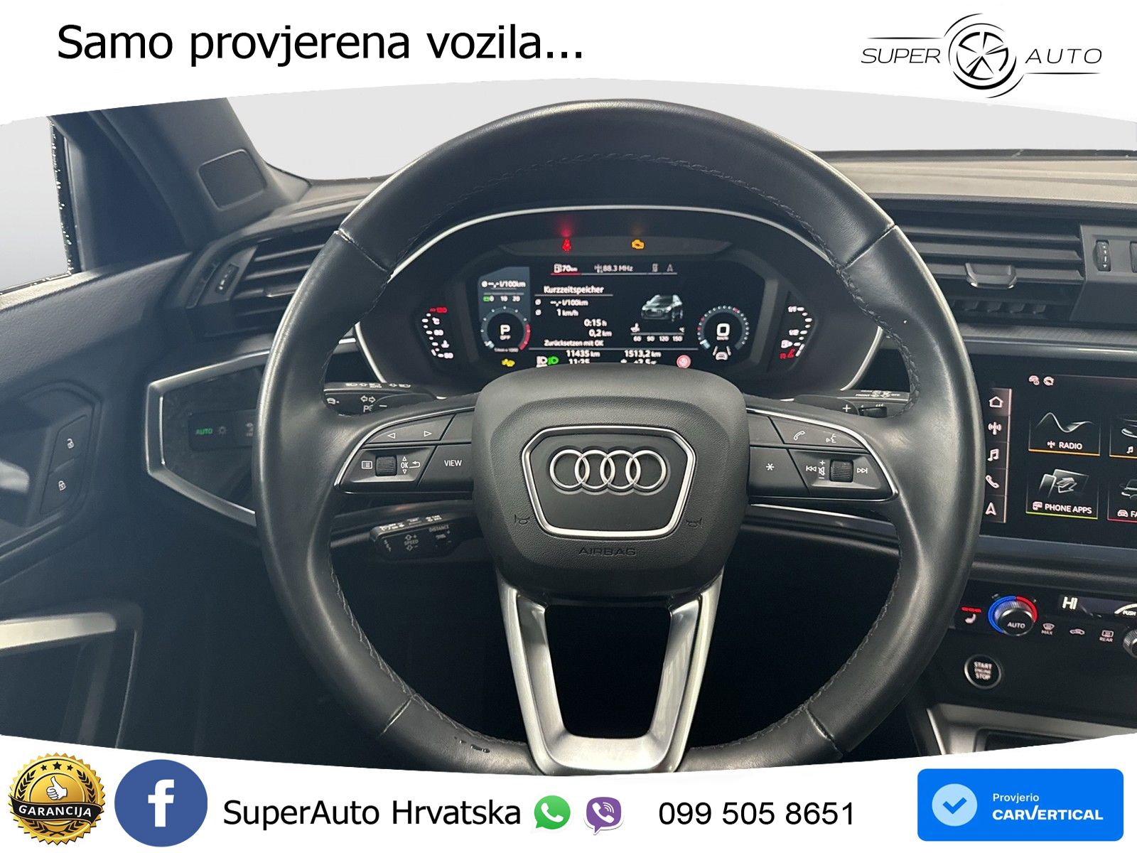 Audi Q3 1.5 TFSI (150 KS) S tronic LED+GR SJED+ACC