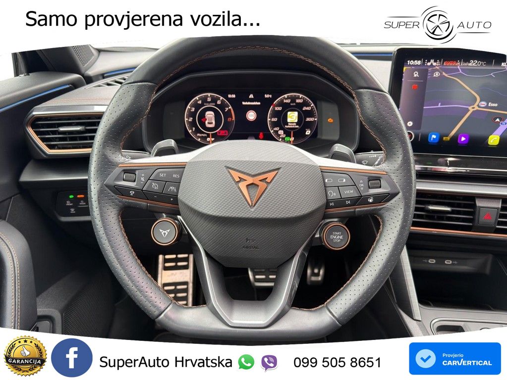 Cupra Formentor VZ5 2.5 TSI (390 KS) 4Drive DSG LED+GR SJED+ACC