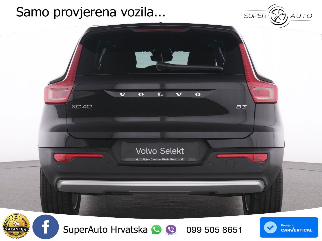 Volvo XC40 2.0 B3 163 KS Automatic LED+GR SJED+ACC