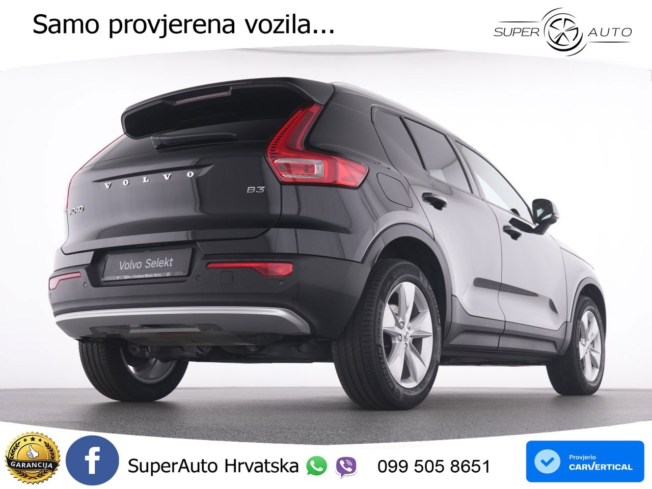 Volvo XC40 2.0 B3 163 KS Automatic LED+GR SJED+ACC