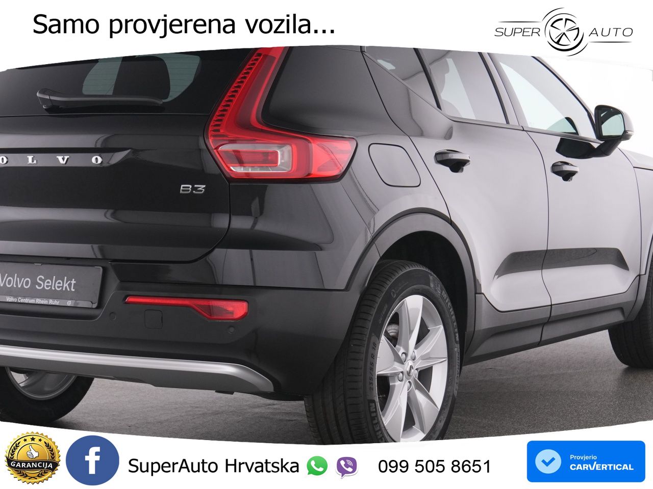 Volvo XC40 2.0 B3 163 KS Automatic LED+GR SJED+ACC