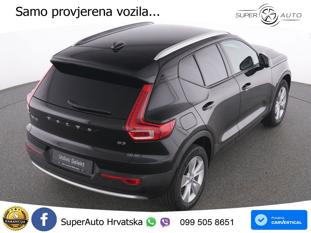 Volvo XC40 2.0 B3 163 KS Automatic LED+GR SJED+ACC