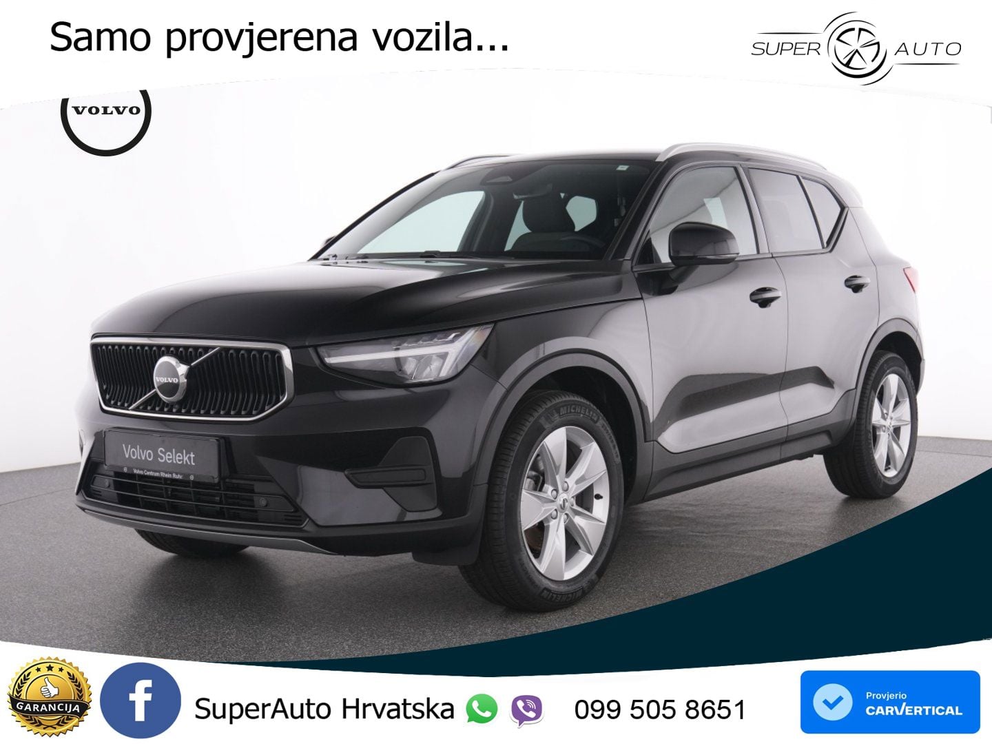 Volvo XC40 2.0 B3 163 KS Automatic LED+GR SJED+ACC