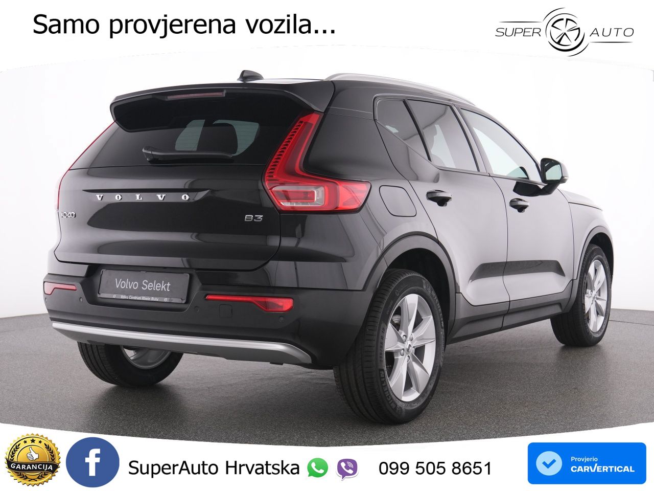 Volvo XC40 2.0 B3 163 KS Automatic LED+GR SJED+ACC