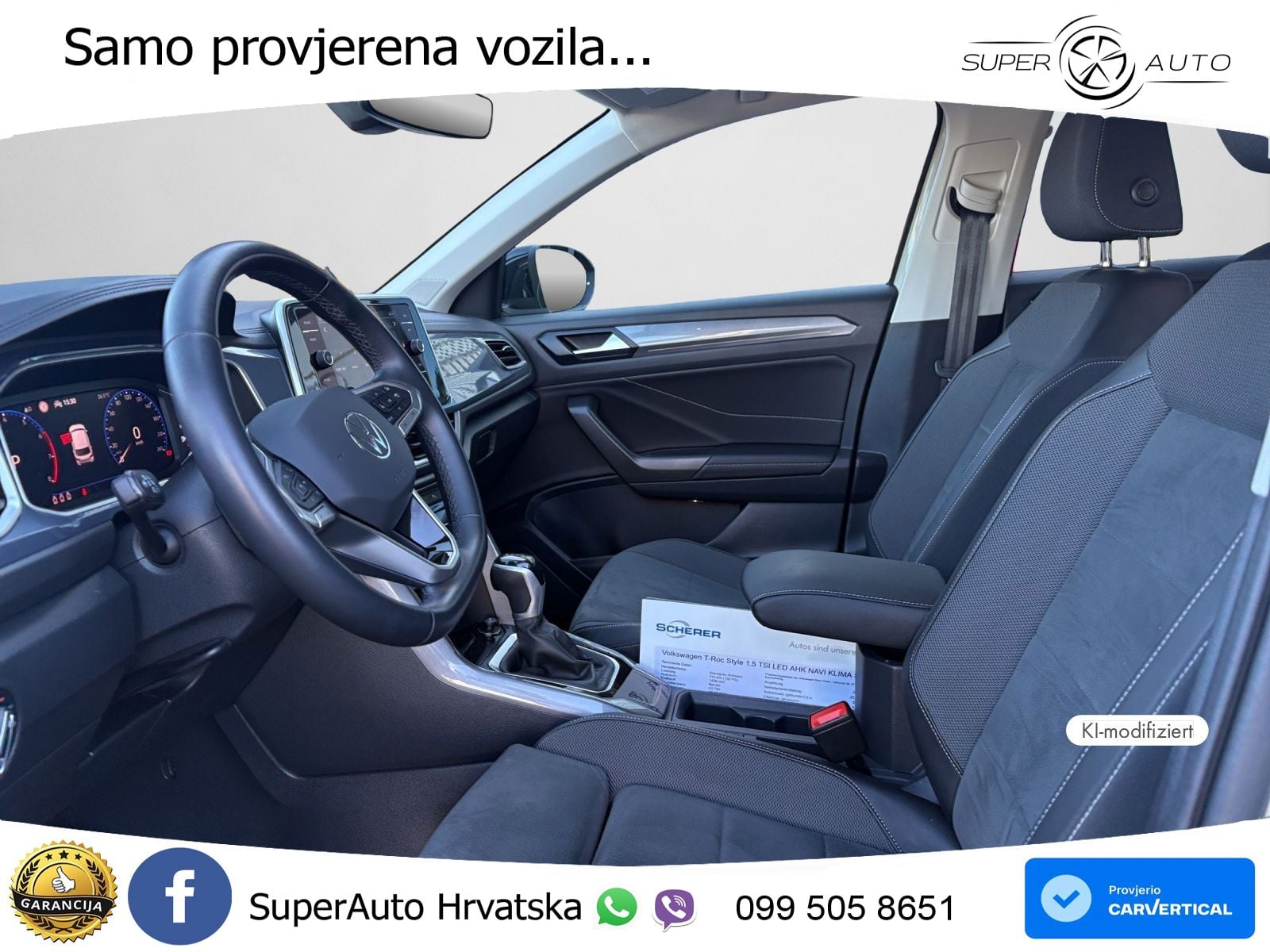 Volkswagen T-Roc I 1.5 TSI (150 KS) DSG LED+GR SJED+ACC