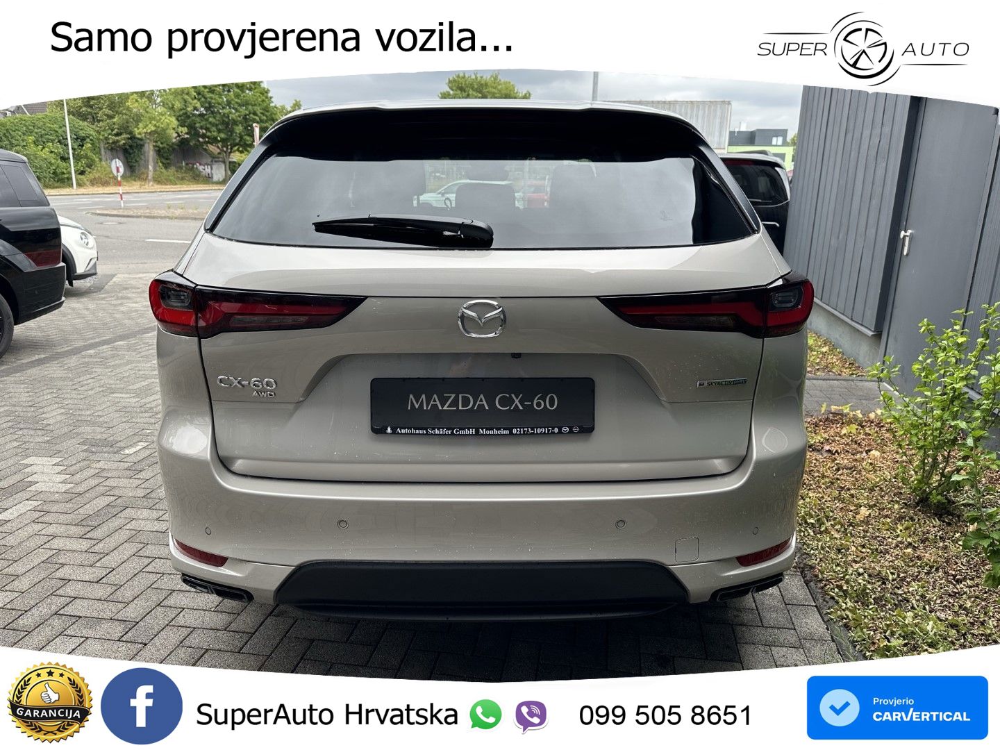 Mazda CX-60 2.5 e-Skyactiv (328 KS) AWD Automatic MATRIX+GR SJED+KAM