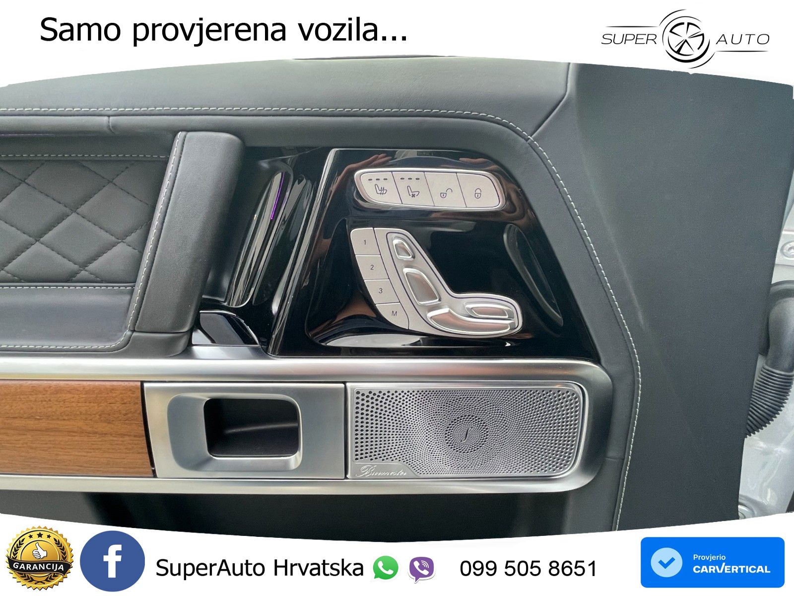 Mercedes G 580 EQ Long 116 kWh (587 KS) 4MATIC Superior ZRAČNI+ACC+4xGR SJED+360