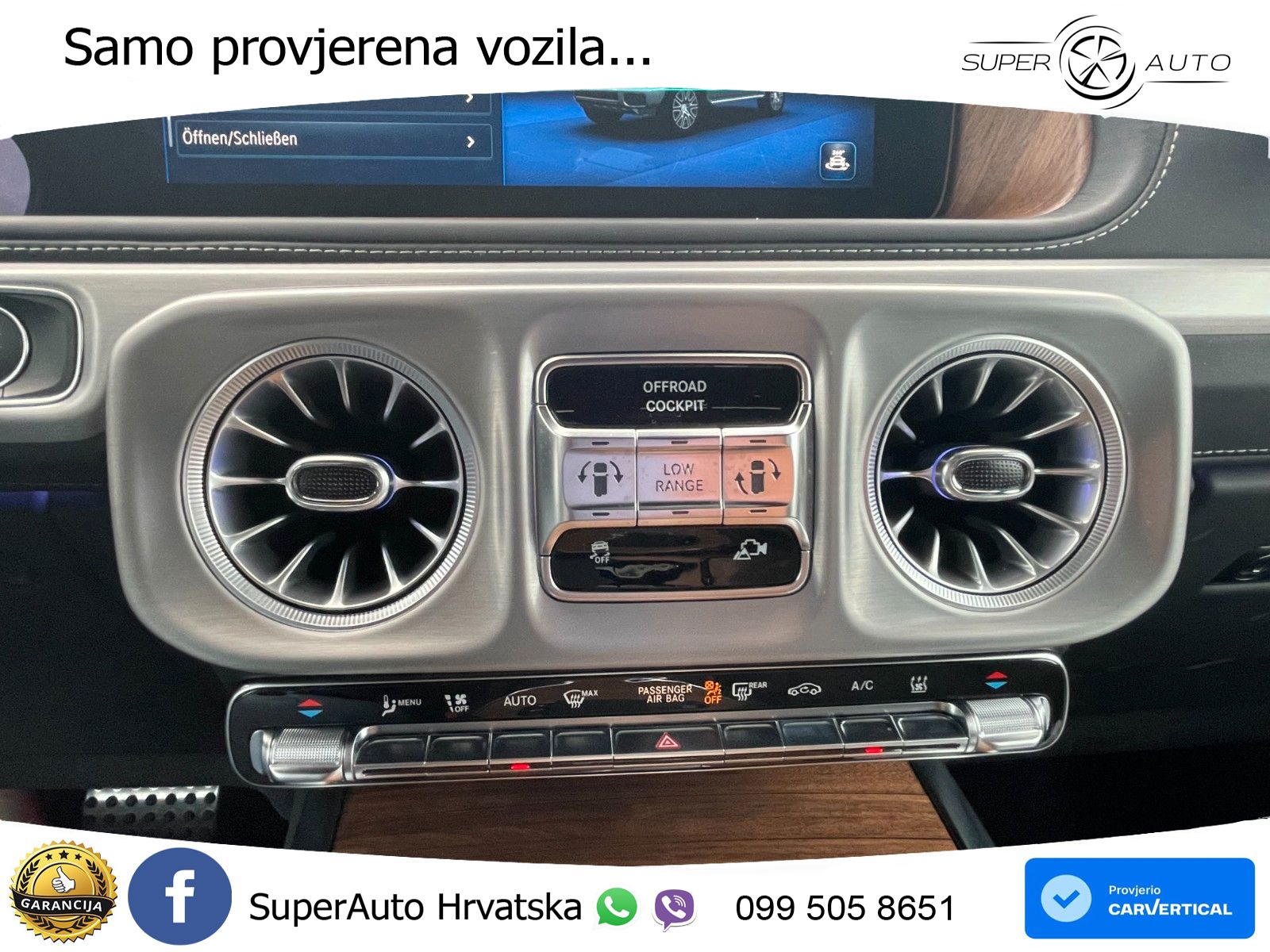 Mercedes G 580 EQ Long 116 kWh (587 KS) 4MATIC Superior ZRAČNI+ACC+4xGR SJED+360