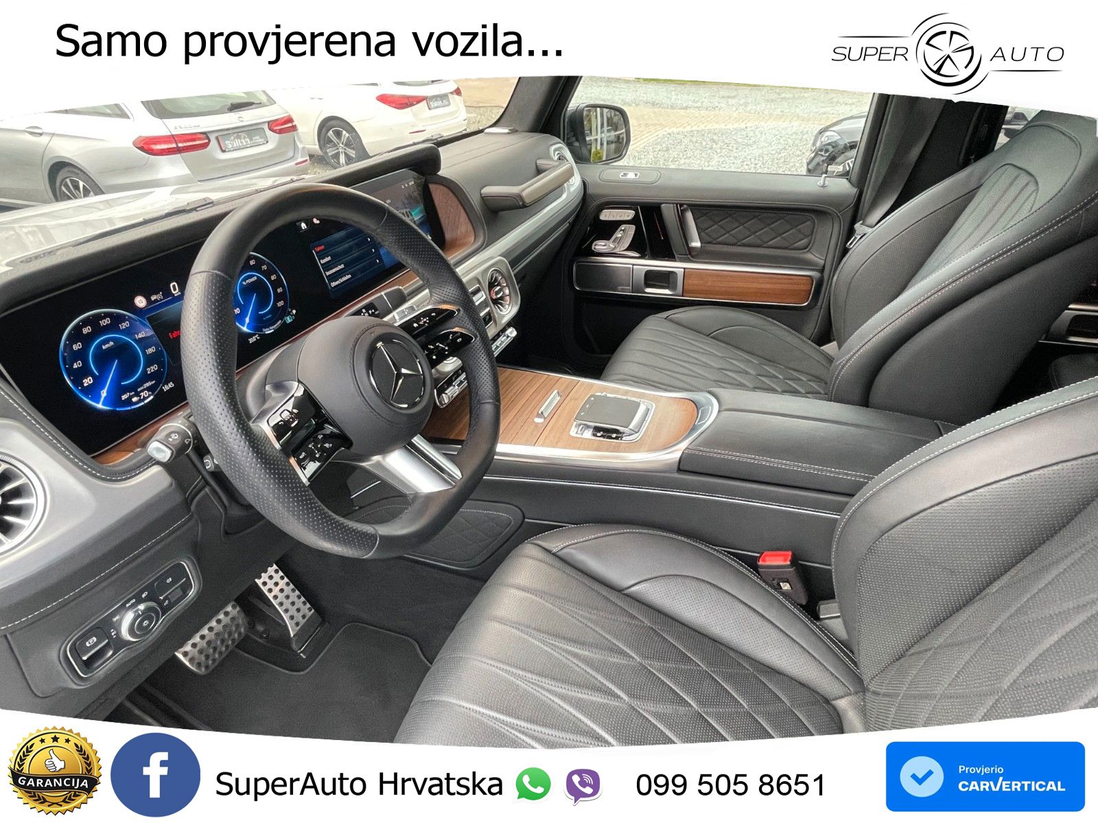 Mercedes G 580 EQ Long 116 kWh (587 KS) 4MATIC Superior ZRAČNI+ACC+4xGR SJED+360