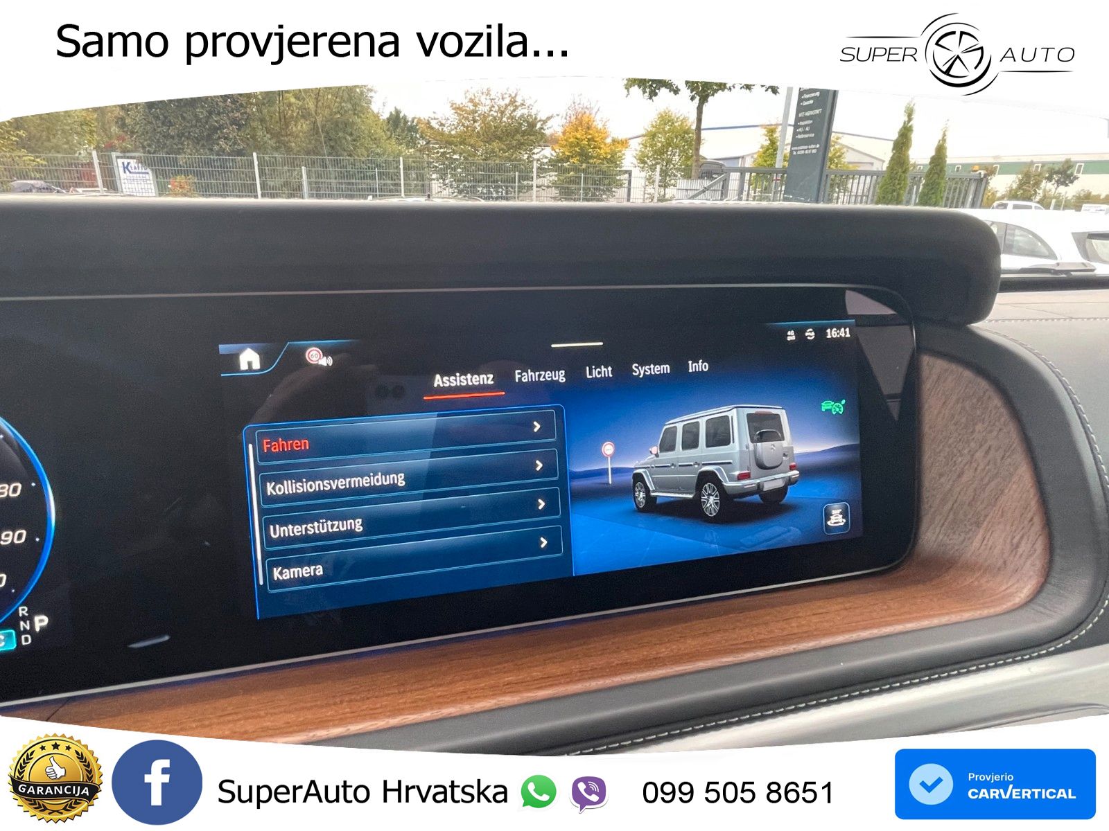 Mercedes G 580 EQ Long 116 kWh (587 KS) 4MATIC Superior ZRAČNI+ACC+4xGR SJED+360