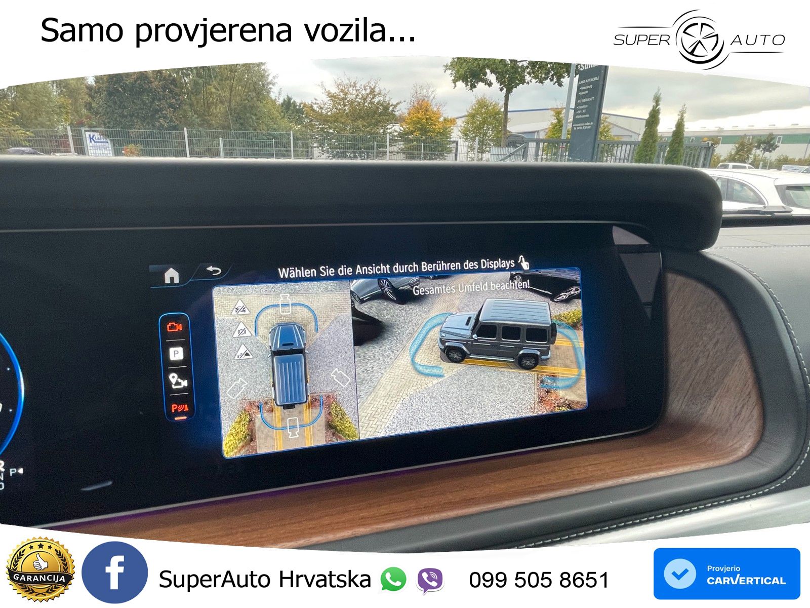 Mercedes G 580 EQ Long 116 kWh (587 KS) 4MATIC Superior ZRAČNI+ACC+4xGR SJED+360