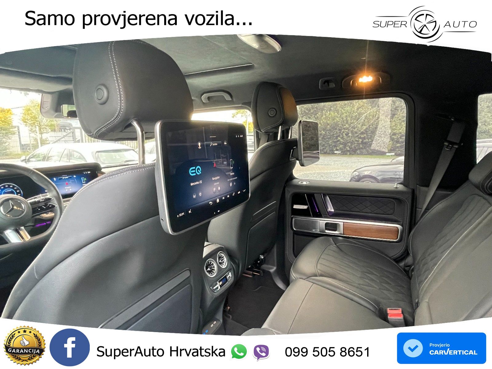 Mercedes G 580 EQ Long 116 kWh (587 KS) 4MATIC Superior ZRAČNI+ACC+4xGR SJED+360