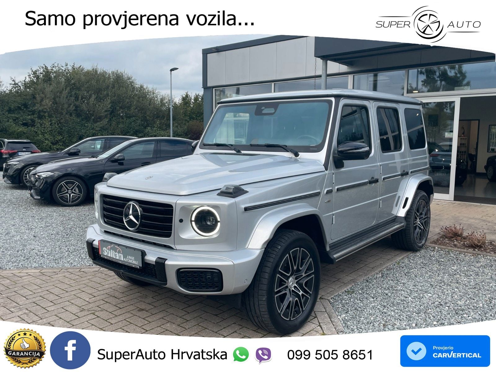 Mercedes G 580 EQ Long 116 kWh (587 KS) 4MATIC Superior ZRAČNI+ACC+4xGR SJED+360
