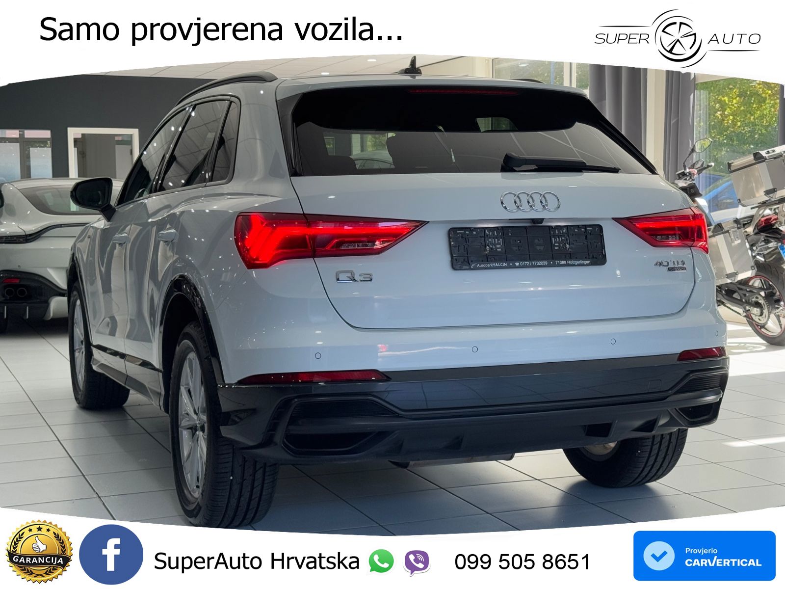 Audi Q3 40 TDI (190 KS) quattro S tronic S line