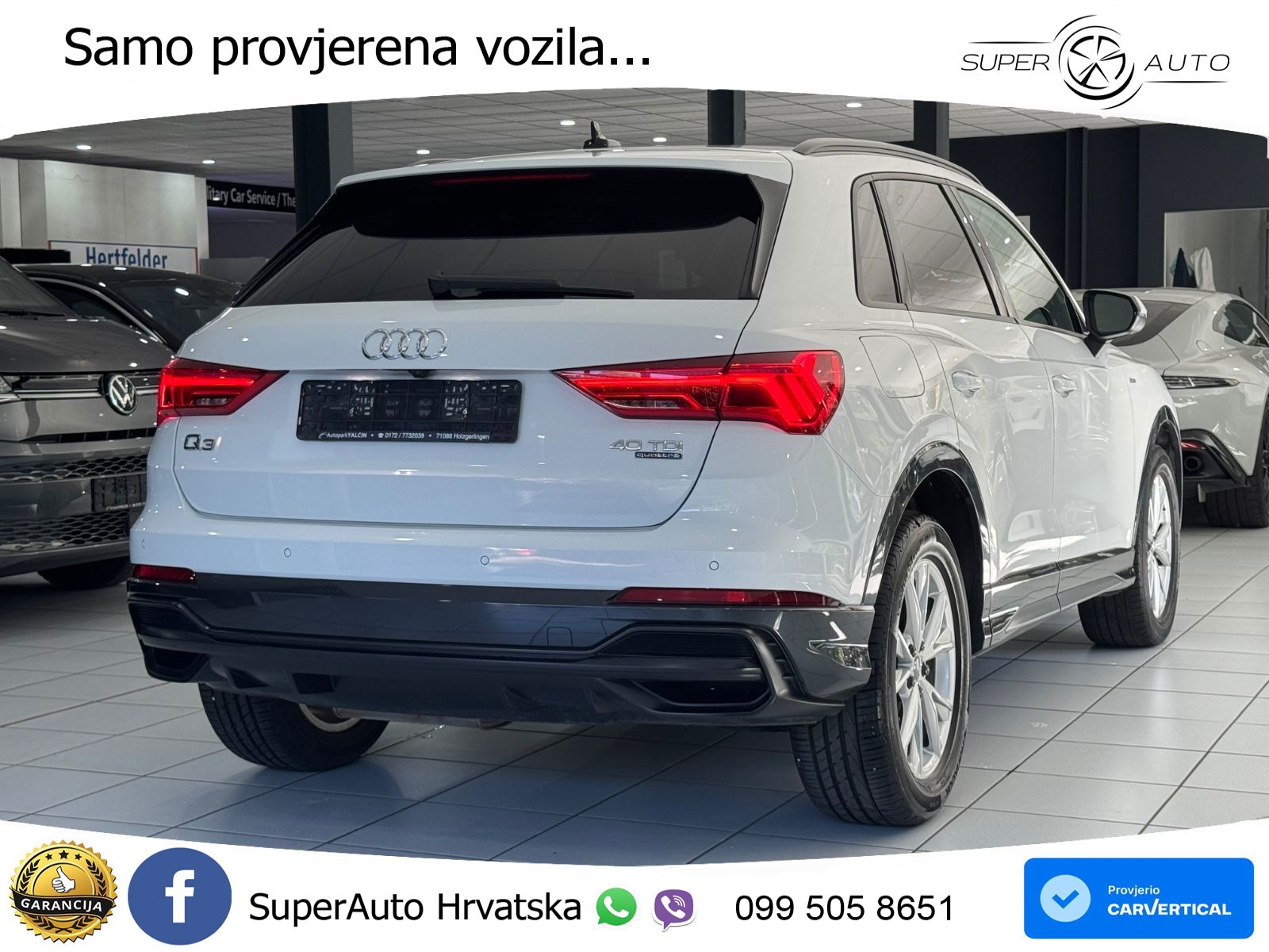 Audi Q3 40 TDI (190 KS) quattro S tronic S line