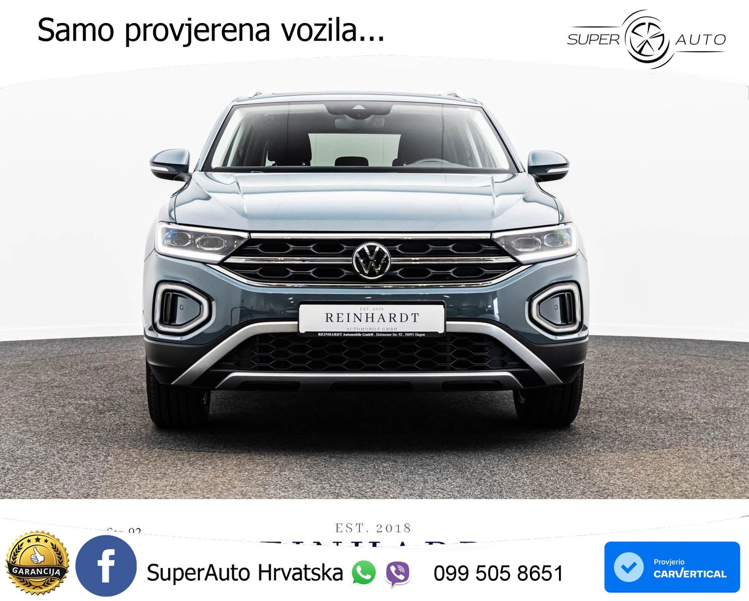 Volkswagen T-Roc 1.5 TSI (150 KS) DSG LED+GR SJED+ACC