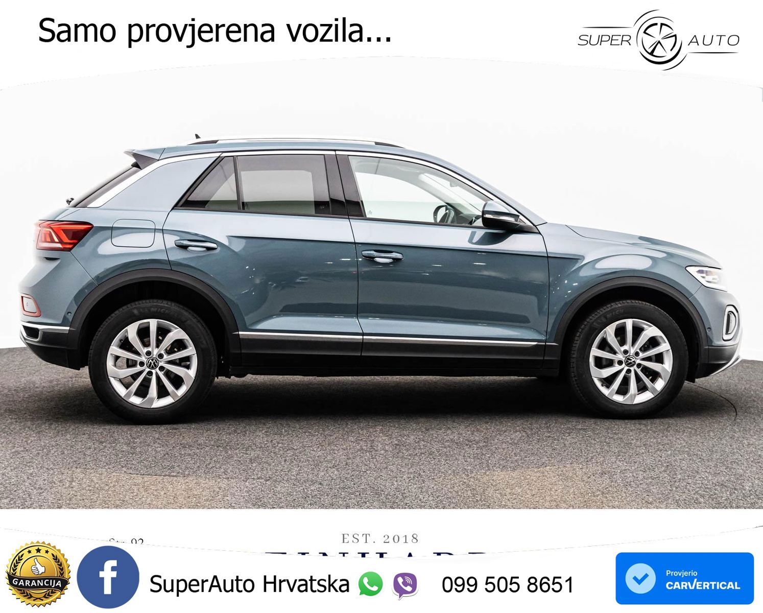 Volkswagen T-Roc 1.5 TSI (150 KS) DSG LED+GR SJED+ACC