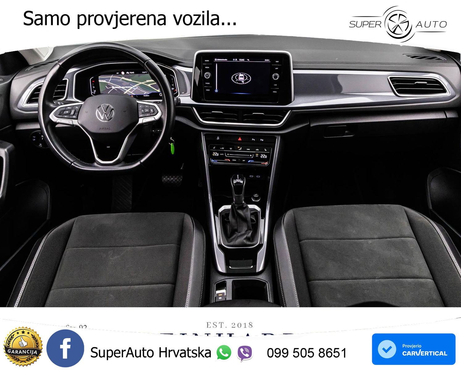 Volkswagen T-Roc 1.5 TSI (150 KS) DSG LED+GR SJED+ACC