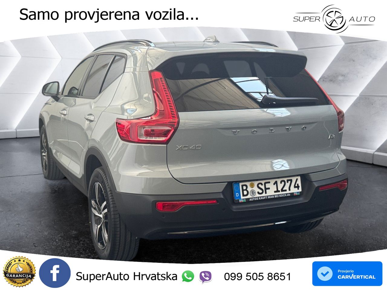 Volvo XC40 2.0 B3 163 KS Automatic LED+GR SJED+ACC