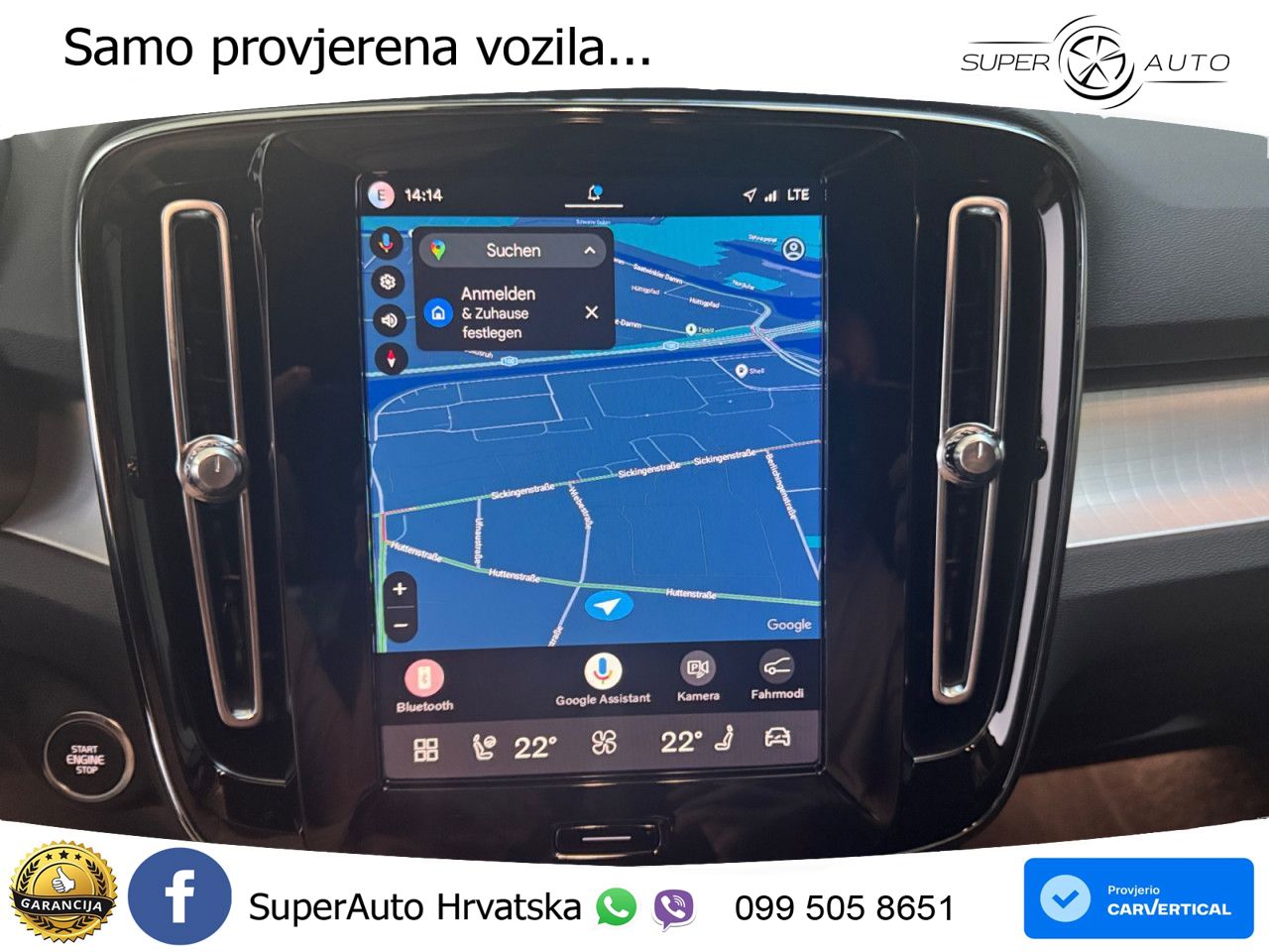 Volvo XC40 2.0 B3 163 KS Automatic LED+GR SJED+ACC