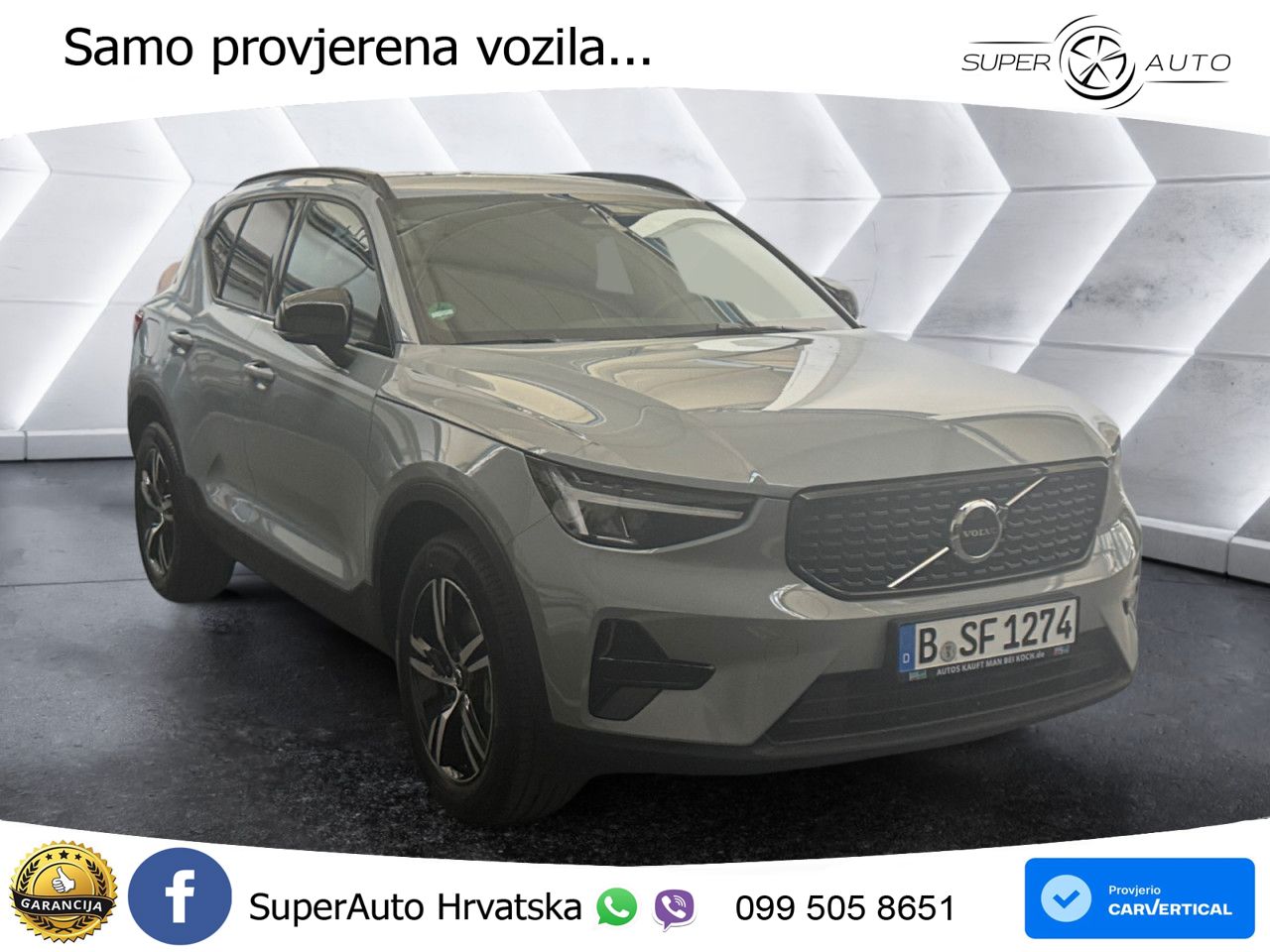 Volvo XC40 2.0 B3 163 KS Automatic LED+GR SJED+ACC