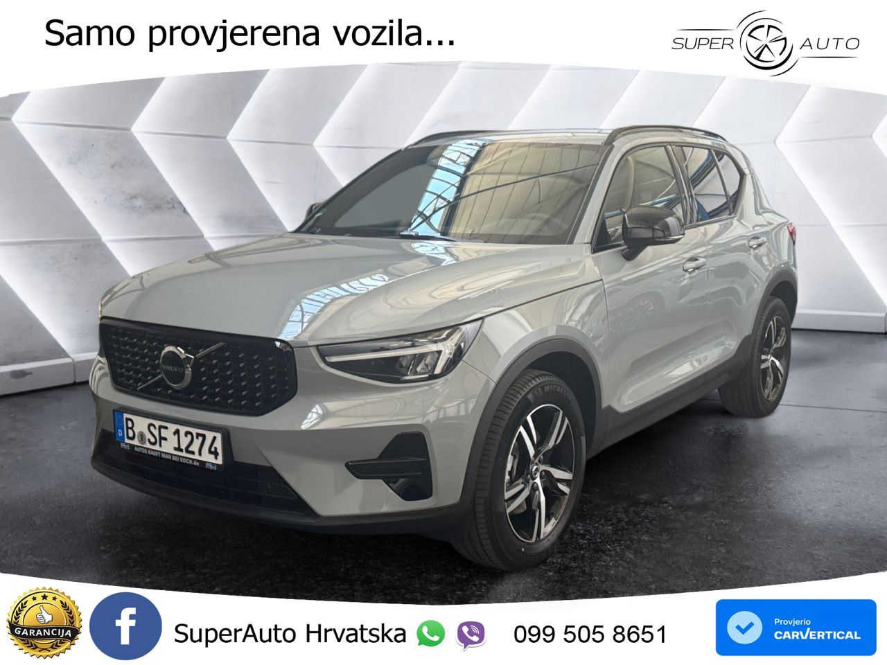 Volvo XC40 2.0 B3 163 KS Automatic LED+GR SJED+ACC