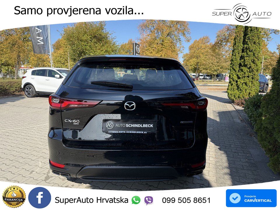 Mazda CX-60 2.5 e-Skyactiv (328 KS) AWD Automatic MATRIX+GR SJED+KAM