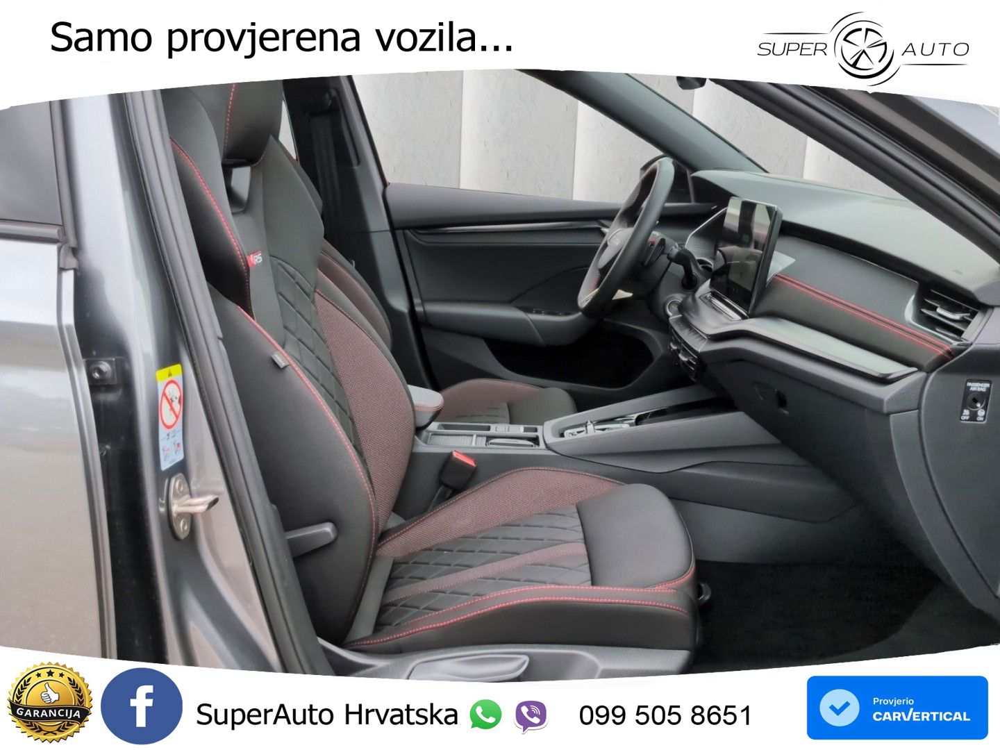 Škoda Octavia Combi RS 2.0 TSI (265 KS) DSG MATRIX+GR SJED+KAM